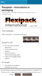 Mobile Screenshot of flexipack.de